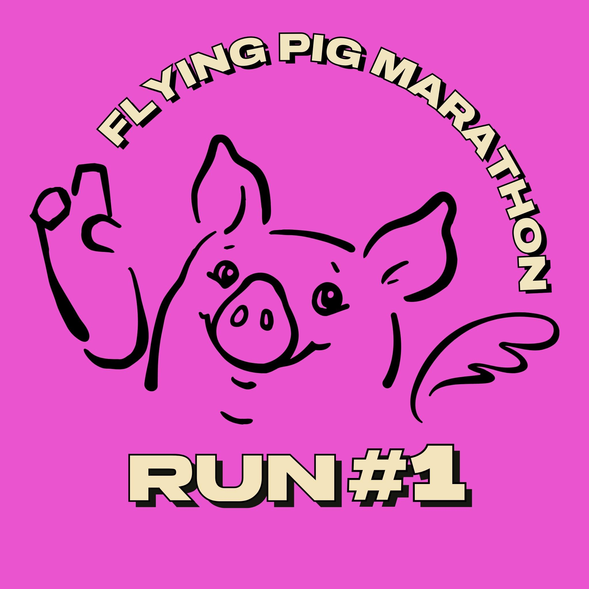 Logo for Flying Pig Marathon