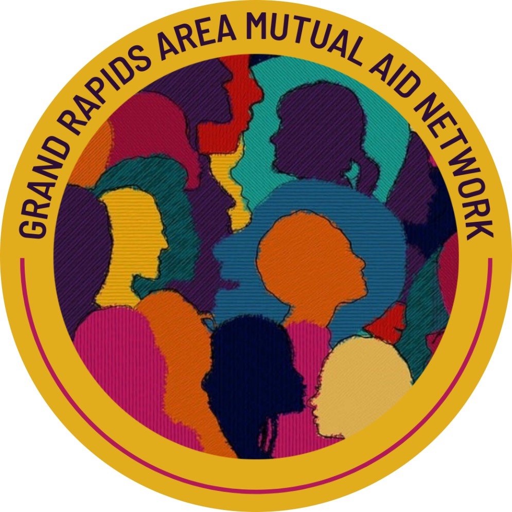 Logo for Grand Rapids Area Mutual Aid Network (GRAMAN)