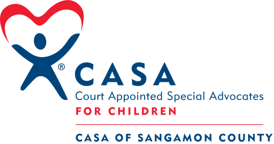 Logo for Court Appointed Special Advocates (CASA) of Sangamon County