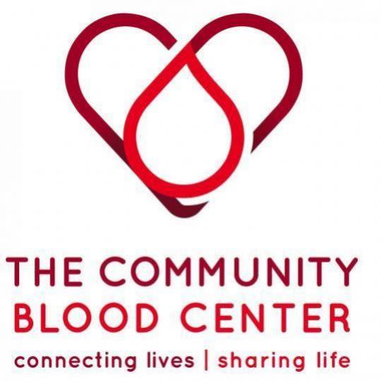 Logo for The Community Blood Center