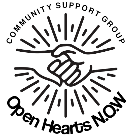 Logo for Open Hearts NOW Community Support Group