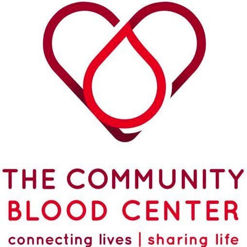 Logo for The Community Blood Center