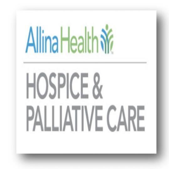 Logo for Allina Health Hospice & Palliative Care