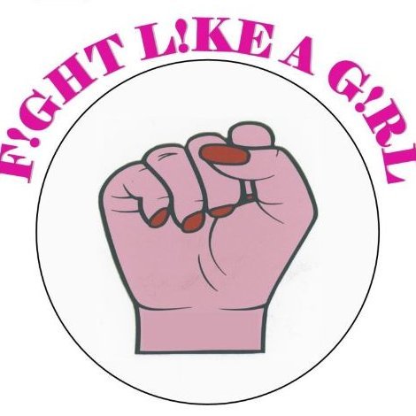 Logo for Fight Like A Girl (FLAG)