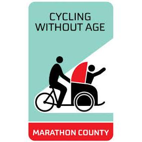 Logo for Cycling Without Age Marathon County