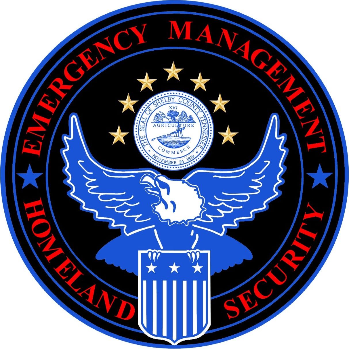 Logo for Shelby County Government Emergency Management